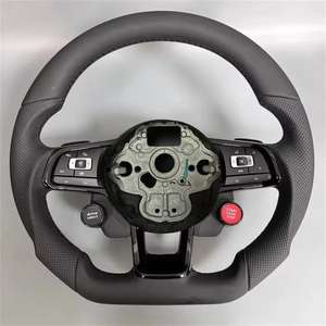 Volant sport JIANSHAN à 3 branches en fibre de carbone pour Volkswagen <span class=keywords><strong>Golf</strong></span> <span class=keywords><strong>6</strong></span> MK6 GTD/<span class=keywords><strong>GTI</strong></span>/R/Scirocco/Polo - <span class=keywords><strong>35</strong></span>/40 mm de diamètre - Product Image 4