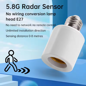 Interrupteur intelligent multi-lumières pour maison E27 110V 220V, interrupteur minuterie, support de lampe 60W, télécommande <span class=keywords><strong>sans</strong></span> fil, minuterie pour chambre de bébé, chambre à coucher - Product Image 3