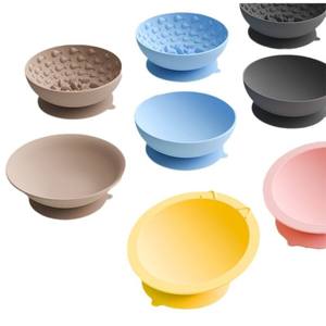 Wholesale Custom Logo Pet Slow Feeders Silicone Dog Lick Mat Bowl Large Dog Food Plates Lick Pad Lick & Slow Feeder Bowl Wobble - Product Image 6