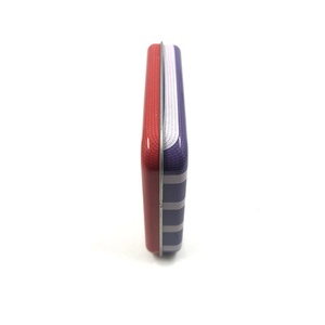 Boîte en métal carrée à charnière pour menthes, petite boîte en fer blanc imprimée, fabriquée en Chine - Product Image 2