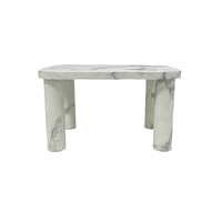 Table basse moderne en bois MDF au design contemporain avec autocollant 3D pour la maison, le salon, le bureau, l'école, l'hôtel ou les meubles