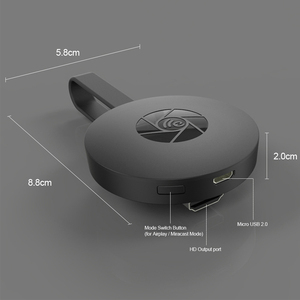 Mirascreen G2 Phương Tiện Truyền Thông Máy Nghe Nhạc Hiển Thị Hiển Thị Không Dây Wifi HDTV Dongle Thu Đối Với 1080P - Product Image 5