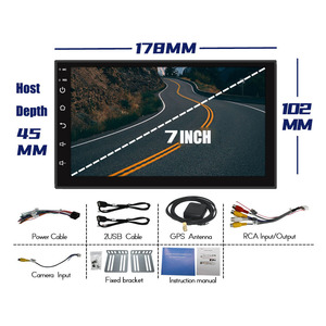 Xe Stereo <span class=keywords><strong>Android</strong></span> 7 inch 8 inch 9 inch 10 inch màn hình cảm ứng tự động đài phát thanh Wifi Car DVD chơi - Product Image 2
