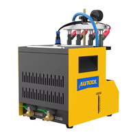 Injecteur d'essence Testeur de chauffage et de nettoyage Nettoyeur ultrasonique 110V 220V 4 cylindres AUTOOL CT160