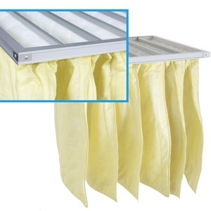 Tùy chỉnh Bộ lọc không khí hiệu quả trung bình bụi bộ sưu tập túi lọc hiệu quả trung bình HVAC công nghiệp Túi bộ lọc không khí - Product Image 3