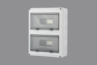 Boîtier de distribution électrique CNFLY LYC2-24 série HT à 24 voies, bornes MCB, disjoncteur, indice de protection IP65, utilisation intérieure/extérieure