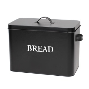 Kitchen Counter <strong>Large</strong> Dry Food <strong>Bread</strong> Box Storage Boxes Powder Coated Metal <strong>Bread</strong> <strong>Bin</strong> - Product Image 5