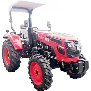 Petit Matériel Agricole Offre Spéciale Usine Prix Direct 60 hp Tracteur Agricole À quatre Roues Mini Tracteur À Roues Avec du CE