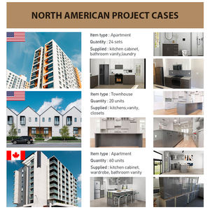 Cuisine modulaire <span class=keywords><strong>en</strong></span> bois massif Prodeco, design personnalisé, comptoir <span class=keywords><strong>en</strong></span> résine stratifiée moderne de luxe, service <span class=keywords><strong>en</strong></span> <span class=keywords><strong>ligne</strong></span> - Product Image 5