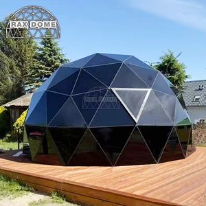 Dôme géodésique en verre 6M 7M, <span class=keywords><strong>tente</strong></span> de glamping <span class=keywords><strong>avec</strong></span> salle de bain <span class=keywords><strong>et</strong></span> <span class=keywords><strong>cuisine</strong></span>, bonne isolation - Product Image 3