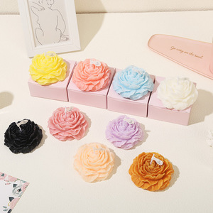 Vela Aromática de Peonía Angju, Cera de Soya Hecha a Mano, Fragancia Duradera, Cera Sólida para Interiores, Regalo para el Día de la Madre - Product Image 3