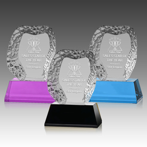 Trofeo a Forma di Cuore in Cristallo K9 Texturizzato, Premio per Donazioni Benefiche, Regalo Aziendale per Team - Product Image 5