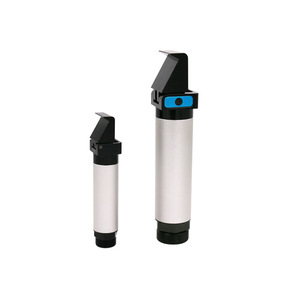 Pince pneumatique à un doigt GFA avec lame inclinée à 35 degrés pour une précision élevée, à commande manuelle - Product Image 1