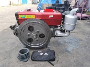 22 hp इलेक्ट्रिक स्टार्ट 4 स्ट्रोक एयर-कूल्ड कृषि डीजल ट्रैक्टर इंजन Zss1115 सिंगल सिलेंडर, यूरो 2 उत्सर्जन आसान - Product Image 3