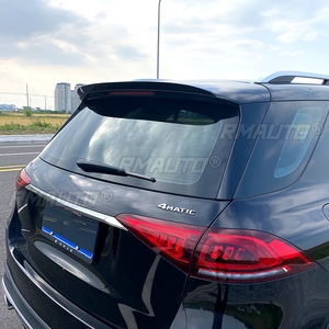 สปอยเลอร์ฝากระโปรงท้ายรถยนต์ Mercedes Benz GLE W167 GLE450 350 GLE53 ปี 2020-2023 วัสดุ ABS พลาสติกสีดำเงา - Product Image 6