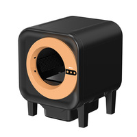 Caja de arena para gatos, pala automática, grande, fácil de limpiar, lavabo de arena inteligente para gatos, inodoro eléctrico inteligente de plástico para gatos