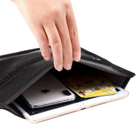 Sac de Faraday en tissu de protection Gps Rfid pour ordinateurs portables, tablettes et clés de voiture.
