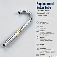 Tube de gouttière de remplacement KB-42M26-A0003 compatible avec KGK CCS3000