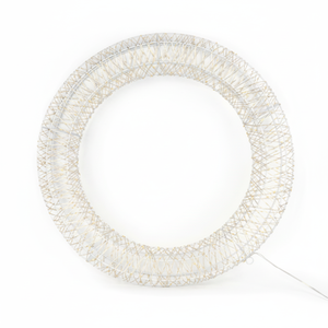 Anillo Navidad Vacaciones Decoración Luces LED Color cálido Colgando Luces de la ventana Luces del vestíbulo - Product Image 1