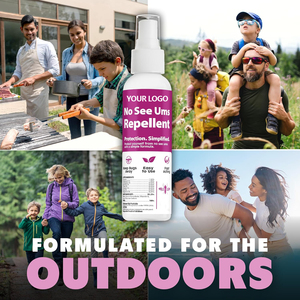 Spray répulsif anti-moustiques et anti-insectes écologique 100 ml avec huile essentielle <span class=keywords><strong>de</strong></span> géranium et <span class=keywords><strong>de</strong></span> menthe poivrée pour le camping et les activités <span class=keywords><strong>de</strong></span> plein air - Product Image 5