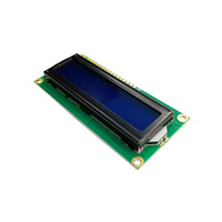 Módulo de Pantalla LCD TFT Azul Alfanumérico Pequeño de 16x2, Interfaz de 8/4 Bits, Temperatura de Funcionamiento de -20~+70, Dirección de Visualización a las 6 Horas