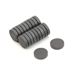 Free Sample 30mm Diameter x 5mm Thick Y10 Ferrite Magnet Disc Ferrite Magnet Manufacturer Round Ceramic Magnet for Crafts