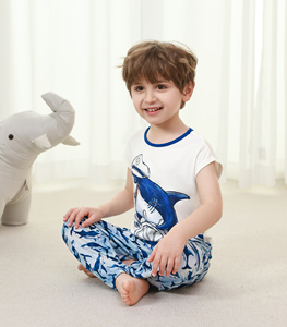 Pyjama pour garçons et filles, ensemble de vêtements de nuit pour enfants, stock en liquidation, prix bas, en stock, livraison rapide, pièce unique disponible, vente en gros - Product Image 1