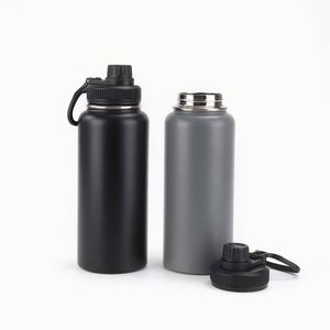 Bouteille isotherme promotionnelle personnalisée de 32 oz, portable, de style américain, en acier inoxydable, pour le sport et l'extérieur - Product Image 3