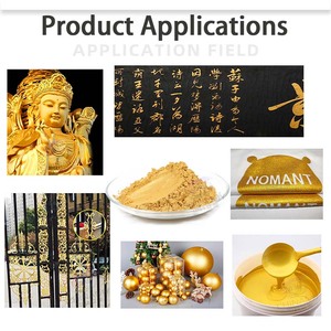 Tự Nhiên Không Độc Hại Vàng Mica Bột Vàng Ánh Bột Ngọc Trai Sắc Tố Kim Loại Vàng Sắc Tố Bột - Product Image 5