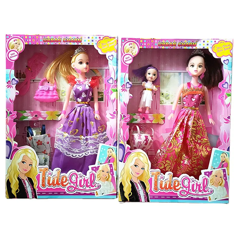 Güzel plastik 11.5 inç ucuz oyuncaklar bebek kızlar için en çok satan küçük adedi moda