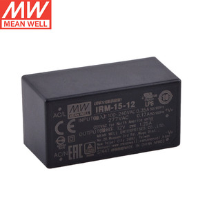 Significa bene IRM-15-12 l'alimentatore di commutazione industriale compatto 12V 1.25A -22 °F a 158 °F isolamento di classe II di temperatura operativa - Product Image 4