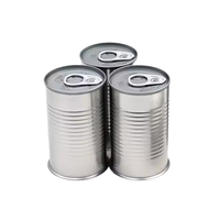 Op maat gemaakte metalen blikken voor het vullen en afsluiten van lijnen met deksel en bodem, op maat bedrukt voor tonijnblikken en visconservenverpakkingen
