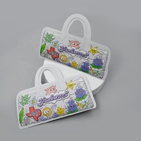 Pochette en Mylar découpée sur mesure OEM ODM, refermable, anti-odeur, pour snacks, bonbons gélifiés, suppléments