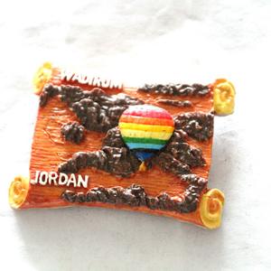 Venta al por mayor de diseño personalizado <span class=keywords><strong>Petra</strong></span> Jordan recuerdo turístico hecho a mano imán de nevera de resina - Product Image 2