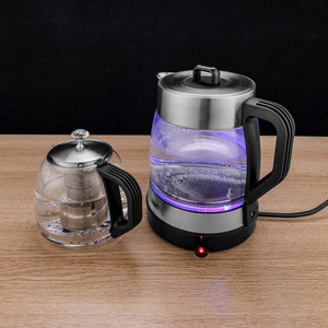 Love Is High Electric <b>Kettle</b> 1.6-2.0L <b>Temperature</b> <b>Control</b> Automatic Shut Off Glass <b>Kettle</b> With 360 Degree Base - Product Image 2