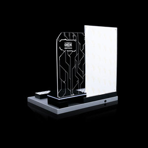 Présentoir de haut-parleur Bluetooth en acrylique personnalisé, présentoir lumineux à LED, présentoir de musique - Product Image 5