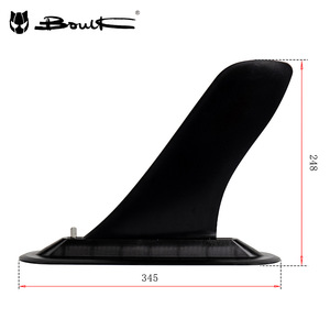 Ailerons de planche de surf BouLK, grande taille, détachables, type à broches, ensemble d'aileron fendu pour le surf - Product Image 3