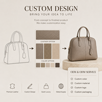 Collection de sacs à main en cuir de luxe pour femmes, marque privée OEM, pour le travail et la vie quotidienne, avec logo personnalisé, options de matériaux et de couleurs