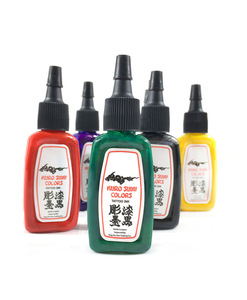 Ensemble d'encre pour tatouage, 0,5 oz, 14 couleurs, blanc, noir, pigment pour l'art corporel, fournitures pour artistes professionnels - Product Image 1