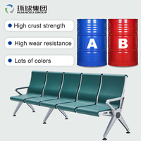 Pièces en mousse de polyuréthane personnalisées, sièges en mousse PU moulée de haute qualité pour bancs d'aéroport et de gare