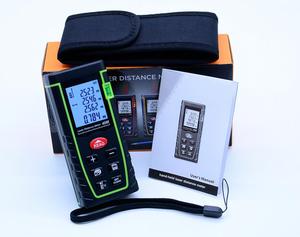 Télémètre laser numérique 40M (131 pieds) portable, outil de mesure de surface, volume et angle - Product Image 6