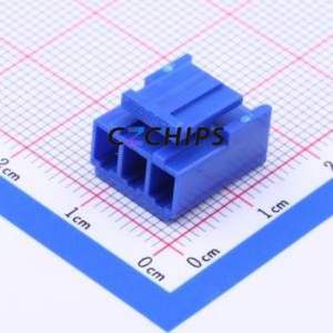 VHR-3N-BL Housing (Wire-to-Board / Wire-to-Wire) P=3.96mm Connector 1x3P 3.96mm VH 1 - Product Image 1