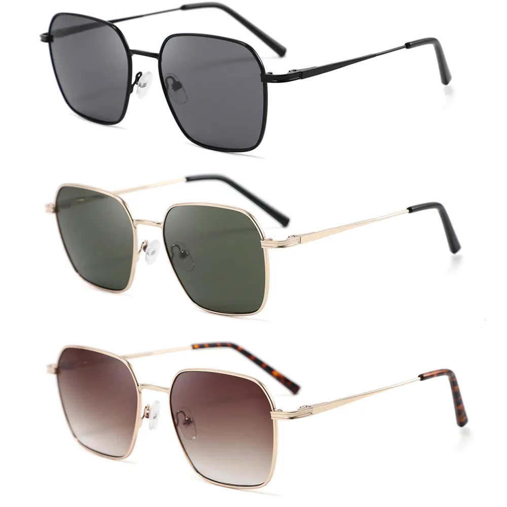 Gafas de sol china wholesale sunglasses retro classic metal sunglasses men
