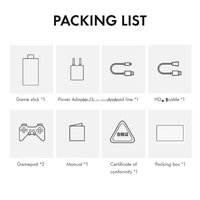 Vente flash 2022 : Gd10 Mini Video Gamestick, manette sans fil, sortie TV HD intégrée, lecteur de jeux vidéo rétro portable