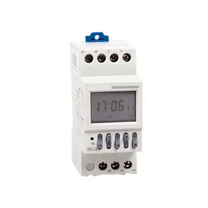 LCD máy vi tính Astro Thời gian chuyển đổi dựa trên vĩ độ Din Rail hẹn giờ kỹ thuật số tiếp sức lập trình 50Hz AC220V 240V 16A