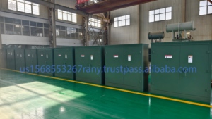 Transformador montado en almohadilla de alimentación de subestación eléctrica ONAN trifásica 10kV 0.48kV 13.2kV Voltaje 380V Cumple con los estándares ANSI DOE - Product Image 4