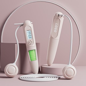 Cuerda <span class=keywords><strong>de</strong></span> Saltar Inalámbrica para <span class=keywords><strong>Mujer</strong></span>, Profesional, con Bola Ponderada, para Ejercicio Físico y Conteo <span class=keywords><strong>de</strong></span> Saltos, Ideal para Exámenes <span class=keywords><strong>de</strong></span> Admisión a Secundaria - Product Image 1