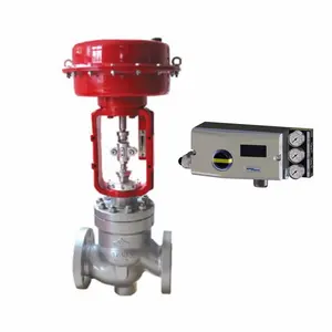 Control Valve With Spirax Sarco Valve Positioner SP7 Smart Positioner For Smart Valve Control