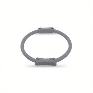 Anneau de Pilates gris argenté, cercles de fitness pour l'exercice - Product Image 1