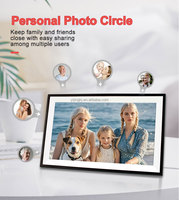 Vphoto/FrameO APP Album Photo Vidéo Cadre Photo Wifi, Rotation Automatique et Mur, 15.6 Pouces